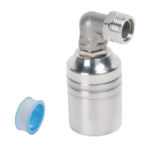 AMSLSIU Mini Schwimmerventil für Viehwassertank, automatische Abschaltung, Kugelhahn, automatische Abschaltung, Mini Schwimmerventil, Kugelhahn für Wassertank, 6 Punkte Seitenwasser AMSLSIU Mini Schwimmerventil für Viehwassertank, automatische Abschaltung, Kugelhahn, automatische Abschaltung, Mini Schwimmerventil, Kugelhahn für Wassertank, 6 Punkte Seitenwasser von AMSLSIU