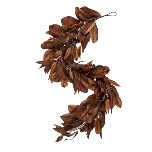 AMSLSIU Natürliche Textur und Wärme. Braune Blättergirlande mit Magnolienkranz. Magnolienblättergirlande ABS. AMSLSIU Natürliche Textur und Wärme. Braune Blättergirlande mit Magnolienkranz. Magnolienblättergirlande ABS. von AMSLSIU