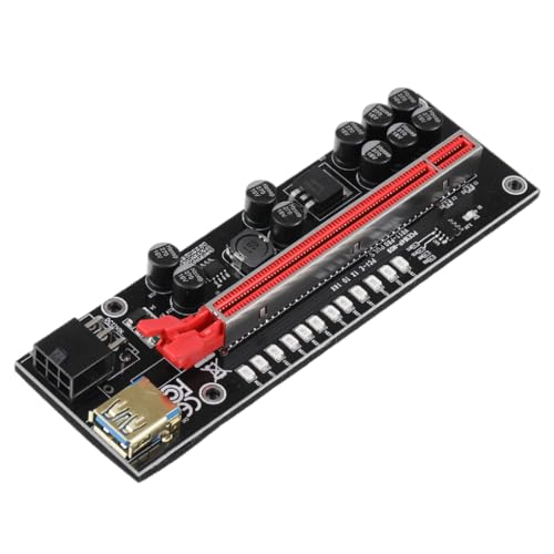AMSLSIU PCI E LED Grafikkarten Erweiterungsgrafikkarten 6 poliger 4 poliger mehrfach geschirmter Kabel Extender sicherer Adapter für den Bergbau, Nr.02 AMSLSIU PCI E LED Grafikkarten Erweiterungsgrafikkarten 6 poliger 4 poliger mehrfach geschirmter Kabel Extender sicherer Adapter für den Bergbau, Nr.02 von AMSLSIU