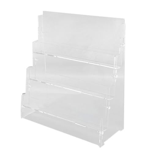 AMSLSIU Präsentationsständer – Stilvolle und robuste Möglichkeit, Gegenstände zu präsentieren ABS Tisch Acryl Kartenvitrinenständer Acryl Displayständer, transparent AMSLSIU Präsentationsständer – Stilvolle und robuste Möglichkeit, Gegenstände zu präsentieren ABS Tisch Acryl Kartenvitrinenständer Acryl Displayständer, transparent von AMSLSIU