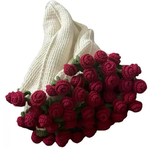 AMSLSIU Rosenstraußdecke DIY Handgewebtes Paket für Heimwerker oder Stühle Garnknäuel Häkelpaket Blumendecke Lilie DIY, Typ+1 AMSLSIU Rosenstraußdecke DIY Handgewebtes Paket für Heimwerker oder Stühle Garnknäuel Häkelpaket Blumendecke Lilie DIY, Typ+1 von AMSLSIU