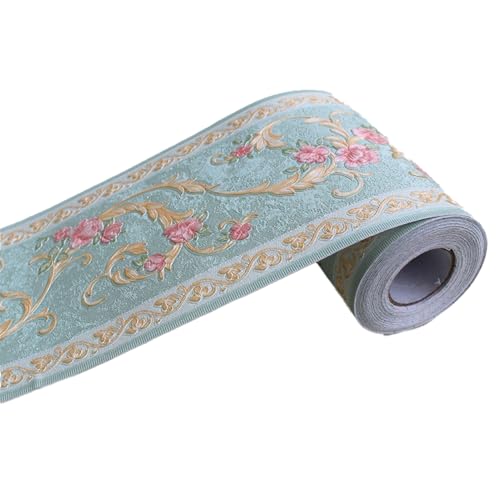 AMSLSIU Selbstklebende 3D PVC Bordüre für Wohnzimmer, Schlafzimmer, Dekoration, Tapetenbordüren, selbstklebend, selbstklebende Bordüre, Typ+5 AMSLSIU Selbstklebende 3D PVC Bordüre für Wohnzimmer, Schlafzimmer, Dekoration, Tapetenbordüren, selbstklebend, selbstklebende Bordüre, Typ+5 von AMSLSIU