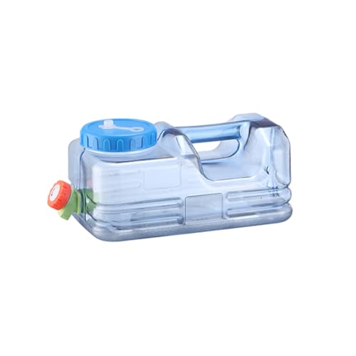 AMSLSIU Stilvoller und funktionaler Behälter mit Wasserhahn – langlebiger PC Wassertankbehälter, der Wasser leicht transportieren kann, 5.5 l AMSLSIU Stilvoller und funktionaler Behälter mit Wasserhahn – langlebiger PC Wassertankbehälter, der Wasser leicht transportieren kann, 5.5 l von AMSLSIU