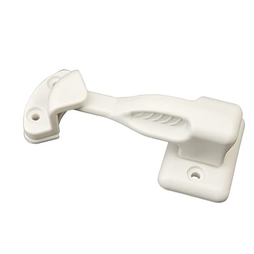 AMSLSIU Türschnalle für Zuhause, robustes Nylon für zuverlässige Türunterstützung, robuste und langlebige Türschnalle aus Nylon für Schranktüren, Boote, Weiß AMSLSIU Türschnalle für Zuhause, robustes Nylon für zuverlässige Türunterstützung, robuste und langlebige Türschnalle aus Nylon für Schranktüren, Boote, Weiß von AMSLSIU