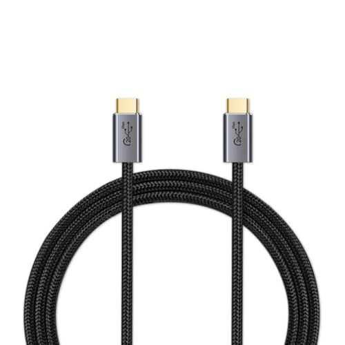 AMSLSIU Typ C Datenkabel von Stecker zu Stecker, Aluminiumlegierung, 20 Gbit/s, USB 3.2, Notebook Computer, Projektor, Übertragungskabel, 0.5m AMSLSIU Typ C Datenkabel von Stecker zu Stecker, Aluminiumlegierung, 20 Gbit/s, USB 3.2, Notebook Computer, Projektor, Übertragungskabel, 0.5m von AMSLSIU