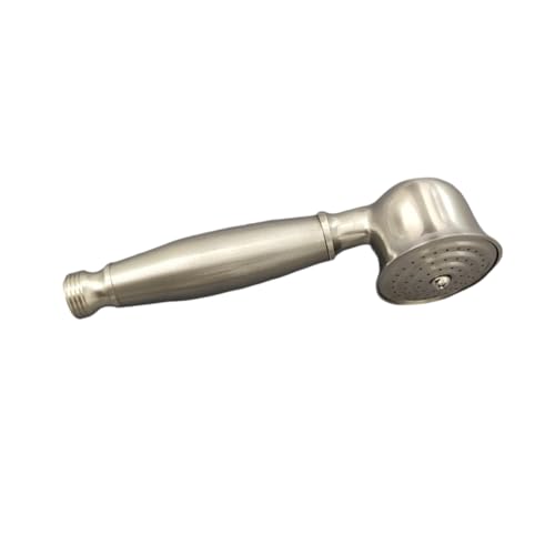 AMSLSIU Vintage Retro Handbrause Wasserdichter Badhahn Sprüher Hardware Verschleißfeste Handbrausen Halterung Halter, Gebürsteter Duschkopf AMSLSIU Vintage Retro Handbrause Wasserdichter Badhahn Sprüher Hardware Verschleißfeste Handbrausen Halterung Halter, Gebürsteter Duschkopf von AMSLSIU