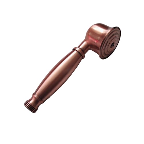 AMSLSIU Vintage Retro Handbrause Wasserdichter Badhahn Sprüher Hardware Verschleißfeste Handbrausen Halterung Halter, Rotbronze AMSLSIU Vintage Retro Handbrause Wasserdichter Badhahn Sprüher Hardware Verschleißfeste Handbrausen Halterung Halter, Rotbronze von AMSLSIU