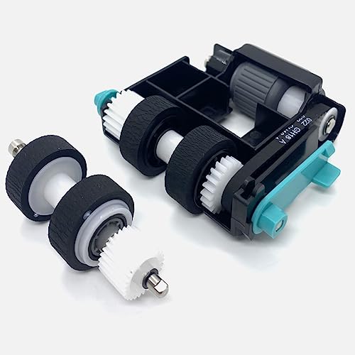 AMSOAN Papier-Tonabnehmerrollen-Set, kompatibel mit Panasonic KV-S5076H KV-S5046H KV-SS063 KV-S5055C KV-SS039 KV-S5085 KV-S5086 KV-S5095 KV-S5096 KV-S2087 von AMSOAN