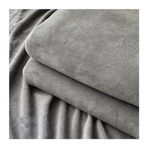 AMSOAN Premium warme Bettlaken ohne Gummizug Cashmere-Touch Betttuch Fleece Haustuch Flanell Laken ohne Gummi aus Microfaser Größen (Color : Gray(Grey), Size : 200x230cm), AMSOAN von AMSOAN