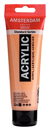 Amsterdam Standard Series Acrylfarbe Tube 120 ml Neapelgelb Rot 224 (17092242) von Amsterdam