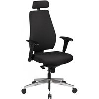 AMSTYLE Bürostuhl mit Kopfstütze SPM1.279 schwarz von AMSTYLE