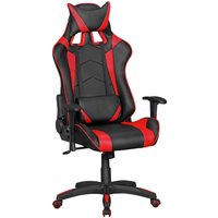 AMSTYLE Gamingstuhl schwarz/rot von AMSTYLE