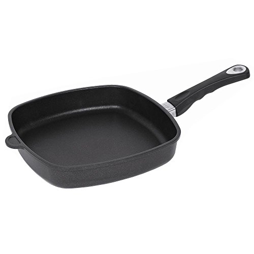 AMT Gastroguss E285 Eck-Pfanne flach 28 x 28 cm, 5 cm hoch von AMT Gastroguss