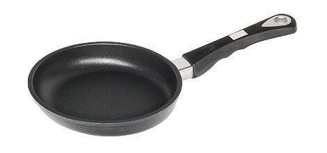 Bratpfanne 20cm flach beschichtet H=4cm nicht induktionsfähig von AMT Gastroguss