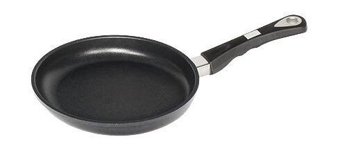Bratpfanne 24cm flach beschichtet H=4cm nicht induktionsfähig Bratpfanne 24cm flach beschichtet H=4cm nicht induktionsfähig von AMT Gastroguss
