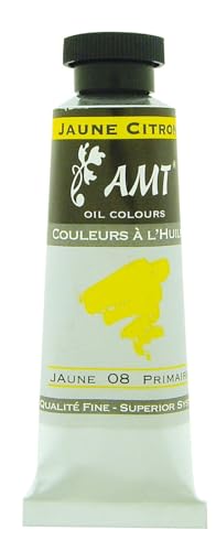 AMT THU08 Tube-Hochwertiger, feiner Spitze, 45 ml, Zitronengelb von AMT