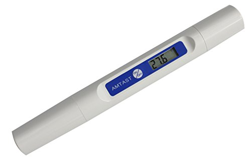 AMTAST PH-Tester ohne Kalibrierungsstift, PH-Messgerät mit Temperaturfunktion, Flüssigkeitstest für Haushalt, Getränke, Labor usw., Auflösung 0,01, 0~14 PH-Bereich, Temperatur 0~60℃ AMTAST PH-Tester ohne Kalibrierungsstift, PH-Messgerät mit Temperaturfunktion, Flüssigkeitstest für Haushalt, Getränke, Labor usw., Auflösung 0,01, 0~14 PH-Bereich, Temperatur 0~60℃ von AMTAST