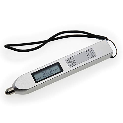 AMTAST Vibrationsmessgerät, Digitaler Vibrationsmessgerät-Tester Handheld-Vibrationsmessgerät-Tester Messgerät-Messmaschine, Vibrometer-Analysator TV2000 (Aluminiumlegierung) von AMTAST