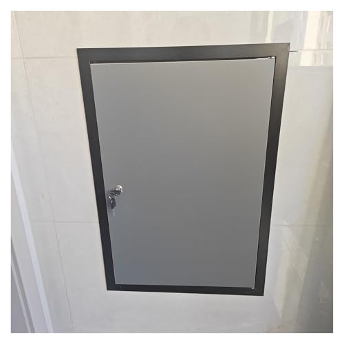 AMUFJJ Revisionsklappe Trockenbau Wand-Service-Panel-Abdeckung, Abnehmbare Hauswartungs-Zugangstürplatten Mit Schlüssel, Keller-/Dachboden-Revisionstüren(70x100cm (28x39)) von AMUFJJ