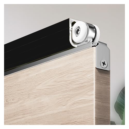 Schiebetürbeschlag schiebetür laufschiene Ersatzsatz Für Schiebetürschienen Für Gewerbliche Anwendungen, Schienensatz Für Dusch-/Schrank-/Scheunen-/Taschentüren Mit Soft-Close-Mechanismus(Black,72in/1 Schiebetürbeschlag schiebetür laufschiene Ersatzsatz Für Schiebetürschienen Für Gewerbliche Anwendungen, Schienensatz Für Dusch-/Schrank-/Scheunen-/Taschentüren Mit Soft-Close-Mechanismus(Black,72in/1 von AMUFJJ