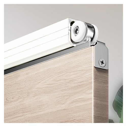 Schiebetürbeschlag schiebetür laufschiene Ersatzsatz Für Schiebetürschienen Für Gewerbliche Anwendungen, Schienensatz Für Dusch-/Schrank-/Scheunen-/Taschentüren Mit Soft-Close-Mechanismus(White,102in/ Schiebetürbeschlag schiebetür laufschiene Ersatzsatz Für Schiebetürschienen Für Gewerbliche Anwendungen, Schienensatz Für Dusch-/Schrank-/Scheunen-/Taschentüren Mit Soft-Close-Mechanismus(White,102in/ von AMUFJJ