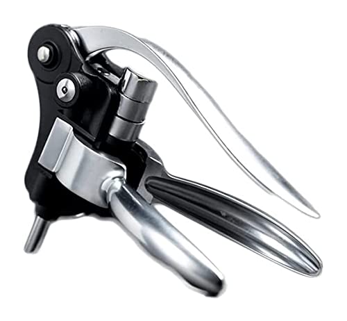 AMULONG Bieröffner Kaninchenkorkenzieher ABS +. Zinklegierung Weinöffnerhalter und zusätzliche Spiralleverhebel for Familien geeignet Bottle Opener(C) von AMULONG