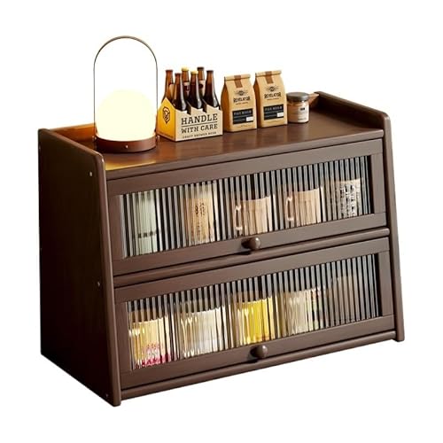 AMULONG Kaffeetasse Halter Café Desktop Cup Storage Cabinet Rack Home Wohnzimmer Küche Küchen Organizer von AMULONG