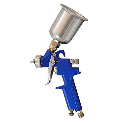 AMUR Airbrush-Pistole für Airbrush Kompressor Set - HVLP Spray-Gun, Nadel + FARBBEHÄLTER. Profi Lackierpistole, OPTIMAL f. alle Profis, die mit vielen Farben im ständigen Wechsel Arbeiten AMUR Airbrush-Pistole für Airbrush Kompressor Set - HVLP Spray-Gun, Nadel + FARBBEHÄLTER. Profi Lackierpistole, OPTIMAL f. alle Profis, die mit vielen Farben im ständigen Wechsel Arbeiten von AMUR