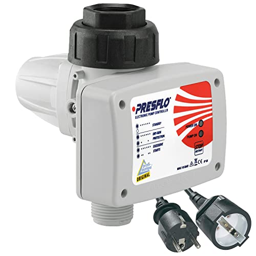 AMUR NEUHEIT! PRESFLO-2® - 1,5bar intelligente PUMPENSTEUERUNG DRUCKSCHALTER f- PUMPE HAUSWASSERWERK Automatic Pump Controller mit TROCKENLAUFSCHUTZ von AMUR