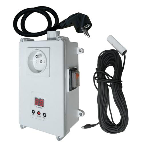 SCHWIMMERSCHALTER PUMPENSTEUERUNG LEVEL-SENSOR-CONTROL 1 mit 15M SENSOR-KABEL, PEGELSCHALTER schützt präzise und zuverlässig Keller vor Überschwemmungen von AMUR