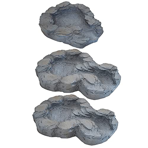 Gartenbrunnen Brunnen Bachlauf QUELLBACH Zierbrunnen Vogelbad Wasserfall Gartenleuchte Teichpumpe (7-GB02172V01) von AMUR