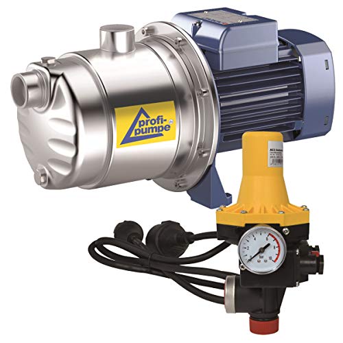 HAUSWASSERWERK KREISELPUMPE HAUSWASSERAUTOMAT INNO-TEC 600 - mit DRUCKSCHALTER AC 3 vk SELBSTANSAUGENDE 4-Stufige leise Pumpe für klares Brauchwasser von AMUR
