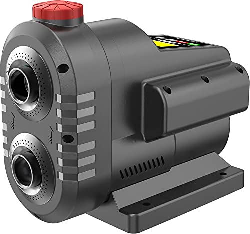 INVERTER HAUSWASSERWERK INVERT-Tech 650, Hauswasserautomat Permanent Magnet Vortex-Pumpe Hauswasserpumpe Wasserpumpe Gartenpumpe Kreiselpumpe mit Drucktank und Drucksensor (INVERT-TECH 3-650) von AMUR