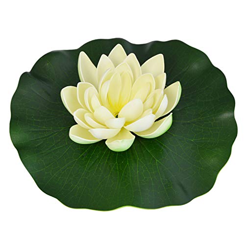 Solar Gartenbrunnen Brunnen Solar-Teichpumpen-Set Lotus-Blume Solarbrunnen Zierbrunnen Wasserfall Gartenleuchte für Teich verbessertes Modell mit Pumpen von AMUR