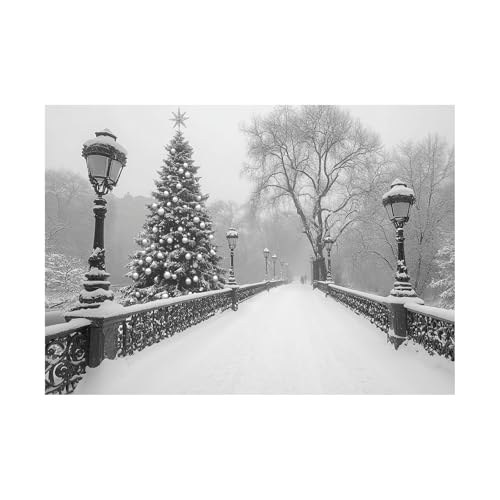 AMXBZC Moderne Landschaft Wandkunst Bilder Schwarz-weiße Winterlandschaft Pflanze Drucke -Büro Küche - Badezimmer Kunstdrucke Wandbilder Wohnzimmer Gemälde(weiß)-40x60cm Ungerahmt von AMXBZC