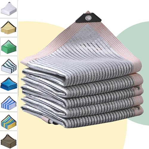 AMXFS Outdoor Schattiernetz mit Ösen Sonnensegel mit 80% Schattierwirkung aus HDPE Schattennetz UV-Schutznetz Windschutznetz Atmungsaktiv Balkon Garten Kühlendnetze AMXFS Outdoor Schattiernetz mit Ösen Sonnensegel mit 80% Schattierwirkung aus HDPE Schattennetz UV-Schutznetz Windschutznetz Atmungsaktiv Balkon Garten Kühlendnetze von AMXFS