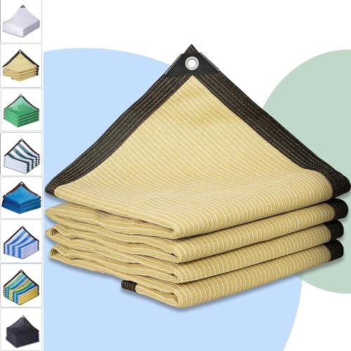 AMXFS Outdoor Schattiernetz mit Ösen Sonnensegel mit 90% Schattierwirkung aus HDPE Schattennetz UV-Schutznetz Windschutznetz Atmungsaktiv Balkon Garten Kühlendnetze AMXFS Outdoor Schattiernetz mit Ösen Sonnensegel mit 90% Schattierwirkung aus HDPE Schattennetz UV-Schutznetz Windschutznetz Atmungsaktiv Balkon Garten Kühlendnetze von AMXFS