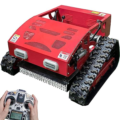 Benzinmäher, Mähroboter-Set, Vierzylinder-Benzin-Rasenmäher mit Fernbedienung, 7,5 PS Raupenmäher klettert bis zu 45° Steigung, für Bauernhof, Hausgarten, Obstgarten Benzinmäher, Mähroboter-Set, Vierzylinder-Benzin-Rasenmäher mit Fernbedienung, 7,5 PS Raupenmäher klettert bis zu 45° Steigung, für Bauernhof, Hausgarten, Obstgarten von AMYYTL