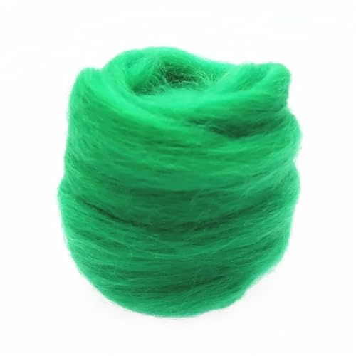 AMZBNEIDI Woll-Rovinggarn, 15DIY Craft， Filzwolle, Bastelfilz, Mehrfarbig, 10 g von AMZBNEIDI