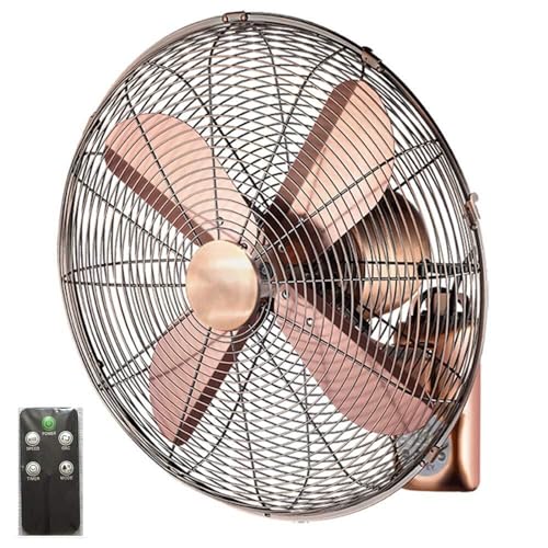 AMZBNEIDI schlafzimmer-standventilator. Oscillating Retro Industrial Metal Wall Fan with Remote Control, 3 Speed Settings, 3 Modes AMZBNEIDI schlafzimmer-standventilator. Oscillating Retro Industrial Metal Wall Fan with Remote Control, 3 Speed Settings, 3 Modes von AMZBNEIDI