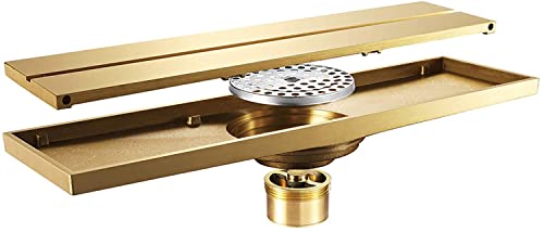 Bodenablauf Kern, Anti-Geruch-Ventil, Dusche Drain mit abnehmbarer Abdeckung Badezimmer-Duschablauf, 11,8'' x 3,2'' Bodenablauf Kern, Anti-Geruch-Ventil, Dusche Drain mit abnehmbarer Abdeckung Badezimmer-Duschablauf, 11,8'' x 3,2'' von AMZBNEIDI
