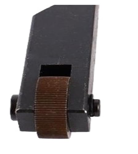 Stahl-Doppelrad-Rändelwerkzeug, Rändelwerkzeugsatz Drehmaschinen-Rändelwerkzeug, Einzelrad, Doppelrad, superhartes Material, 0,4–2,0 mm(Single Wheel,0.8mm) von AMZBNEIDI
