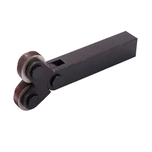 Stahl-Doppelrad-Rändelwerkzeug, Rändelwerkzeugsatz Rändelwerkzeug-Set, HSS-Stahl, 0,4–2,0 mm Steigung, for Drehbank, 3 Stück(Double Wheel,0.6mm) von AMZBNEIDI
