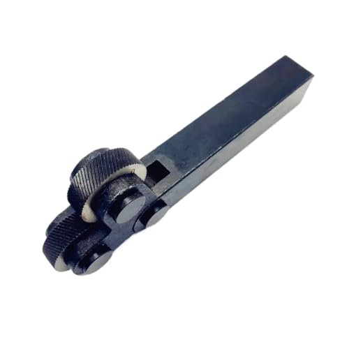 Stahl-Doppelrad-Rändelwerkzeug, Rändelwerkzeugsatz Rändelwerkzeugsatz, 26 mm, HSS, Doppel-/Einzelrad, lineare Teilung, 0,4–3,0 mm, mehrfarbig(1set Dual Wheels,1.0mm) von AMZBNEIDI