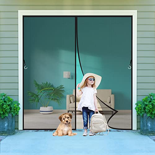 Magnet Fliegengitter Tür Insektenschutzfenster 135x245cm Insektenschutz Vorhang, Moskitonetz türe fliegentüren für Terrassentür, Anthrazit Anpassbare Magnet Fliegengitter Tür Insektenschutzfenster 135x245cm Insektenschutz Vorhang, Moskitonetz türe fliegentüren für Terrassentür, Anthrazit Anpassbare von AMZBSGD