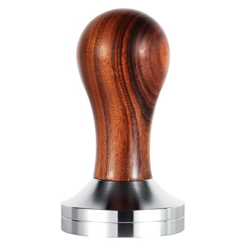 AMZCHEF 53mm Espresso Tamper - Kaffee Tamper - Kaffeestampfer aus Edelstahl, für Espresso Barista-Werkzeug von AMZCHEF