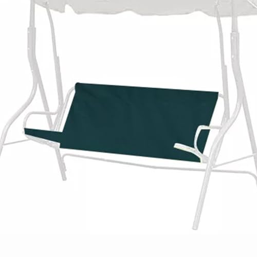 AMZJBUPODE Schwungsitzabdeckung, Deckstuhlbank Ersatz 600d Dicked Oxford Stoff Terrasse Kissen Wasserdicht, Sonnenschutz Für Hausmöbel(Size:M:138cm x 50cm x 50cm（54.3x19.7x19.7inch）,Color:grün) von AMZJBUPODE