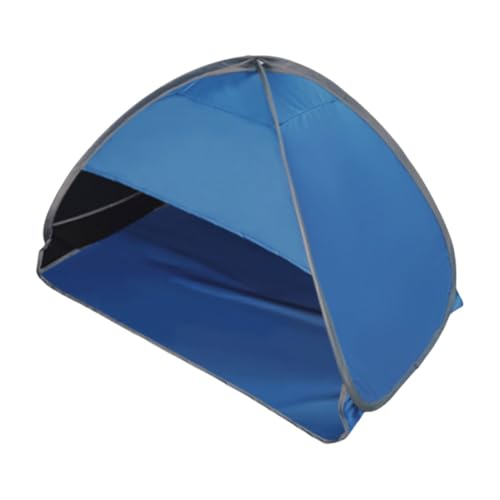 AMZLORD Beach Kopfstütze Sonnenschutzzelt Automatik eröffnetes Campingkopfzelt (silberbeschichtetes M) von AMZLORD