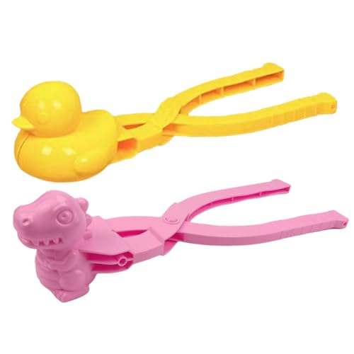 AMZLORD Bento-Zubehör, DIY-Schneeball-Maker, Form mit Griff, Winter-Schnee-Spielzeug, niedlicher Tier-Reisformer for Kinder und Erwachsene von AMZLORD