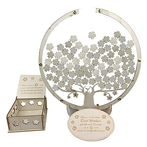 AMZLORD Holz Hochzeitsnachricht Box mit 60/80 Blumenempfangsanmeldung Anmeldebox DIY Souvenirs Ornamente Hochzeitsdekoration AMZLORD Holz Hochzeitsnachricht Box mit 60/80 Blumenempfangsanmeldung Anmeldebox DIY Souvenirs Ornamente Hochzeitsdekoration von AMZLORD